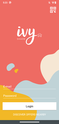 Android application IVY SHARE screenshort
