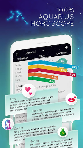 Android application Aquarius Horoscope Daily screenshort
