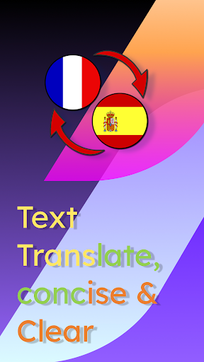 Android application French Spanish Translate screenshort