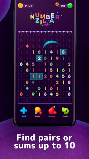 Numberzilla - Number Puzzle | Board Game 3.10.0.0 screenshots 3