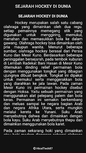 Belajar Hockey Screen 2