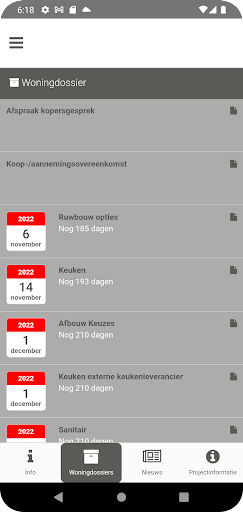 BouwXS Klantportaal Screen 2