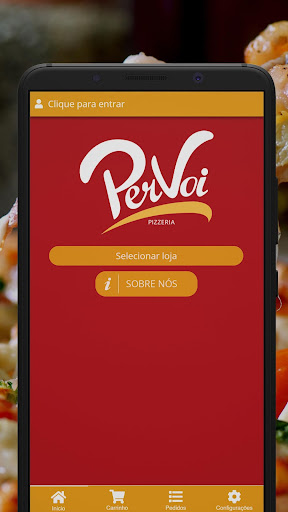 Android application PerVoi Pizzeria screenshort