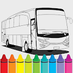 Bus Coloring Pages