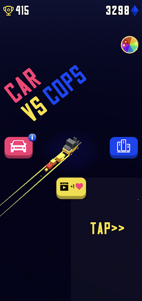 Car Vs Cops 1.8 APK + Мод (Unlimited money) за Android