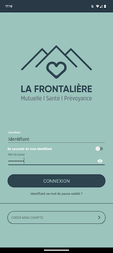 Android application La Frontalière screenshort