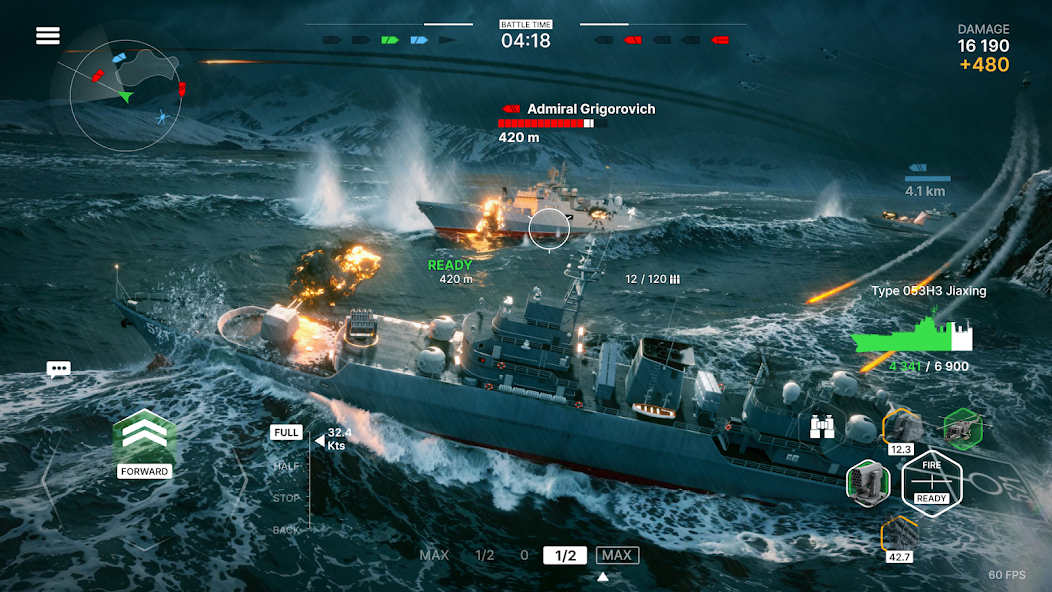 Warships Mobile 2 : Open Beta 0.0.210 APK + Mod (Unlimited money) untuk android