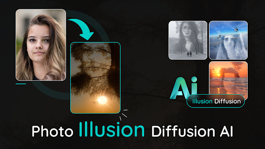 Photo Illusion Diffusion AI