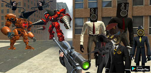 Toilet Multiverse: Shooter FPS Mod No Reload