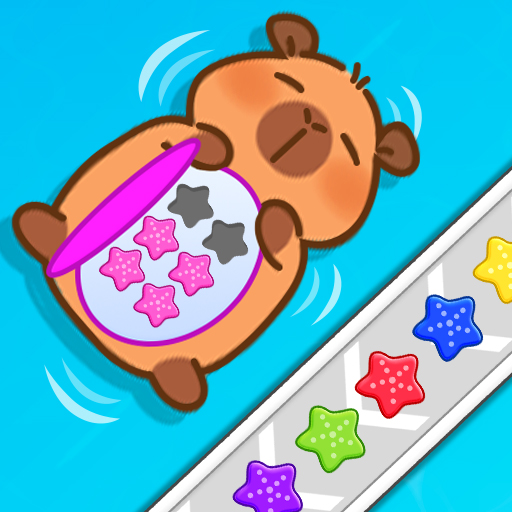 Capybara Mania: Sorting Puzzle Logo