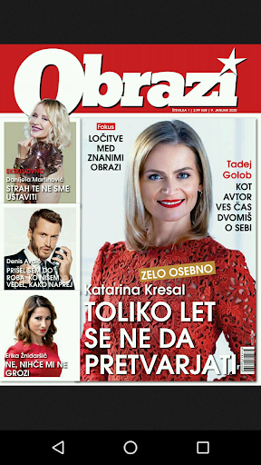 Android application Obrazi screenshort