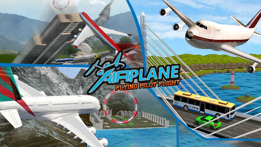 Code Triche Flying Plane Flight Simulator 3D APK MOD (Astuce) screenshots 5