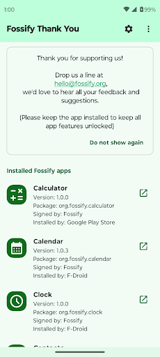 App preview