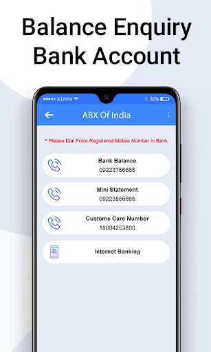 Balance Enquiry Bank Account Screenshot 3 - AppWisp.com