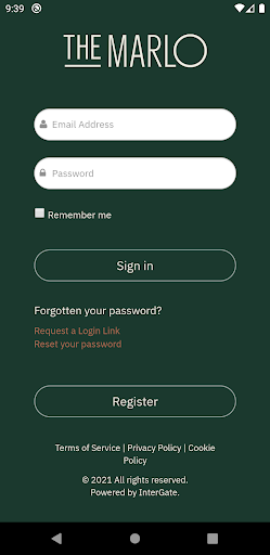 App screenshot