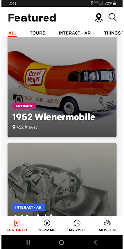 Android application The Henry Ford Connect screenshort