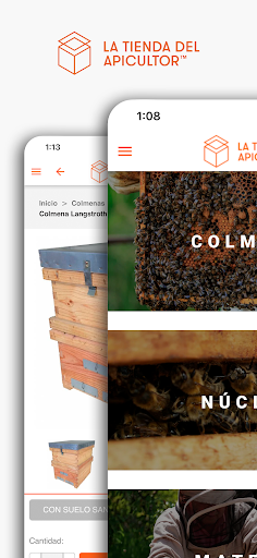 Android application La Tienda del Apicultor screenshort