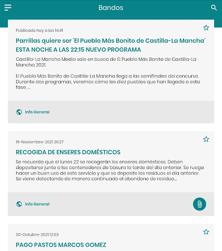 Parrillas Informa Screen 2