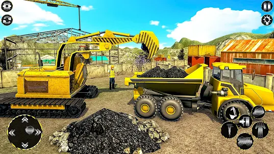 煤炭 礦業 遊戲 挖土機 模擬器