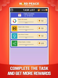 Word Peace -  New Word Game & Puzzles Screenshot