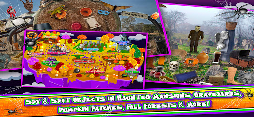 Hidden Object Halloween & Fall Screen 2