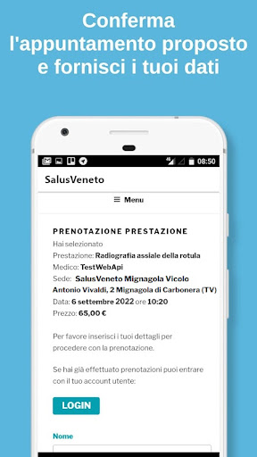 SalusVeneto Screen 3