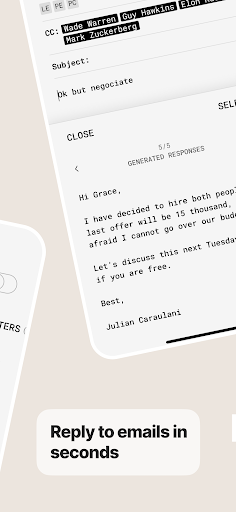Pro Emailer - Email AI Screen 2