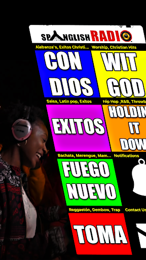 Android application Spanglish Radio screenshort