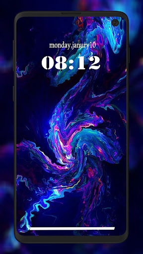 Magic Fluid Edge Wallpaper HD Screen 2