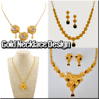 Золотое ожерелье дизайн