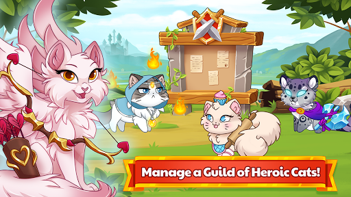 Castle Cats - Idle Hero RPG android-1mod screenshots 1