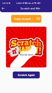 Scratch Quiz Rewards