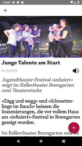 Bremgarter Bezirks Anzeiger Screen 2