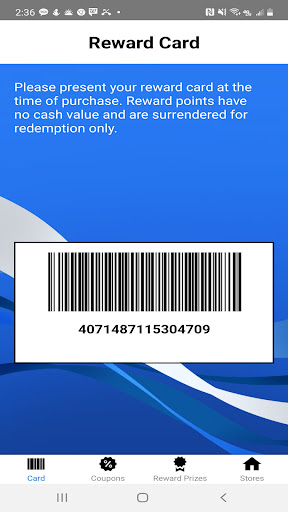 Android application RewardBank screenshort