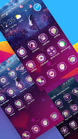 Purple Love Kiss theme & HD wallpapers