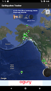 Earthquakes Tracker Screenshot