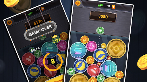 Bitcoin Merge: 2048 Screen 2
