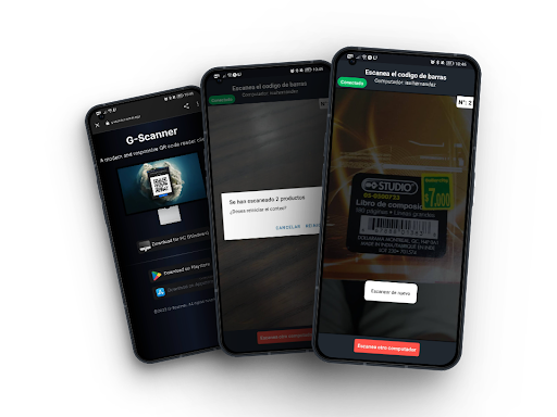 Android application G-Scanner screenshort