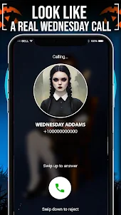 Call & Chat - Wednesday Addams