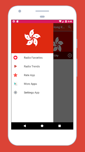 Android application Radio Hong Kong - FM Radio HK screenshort
