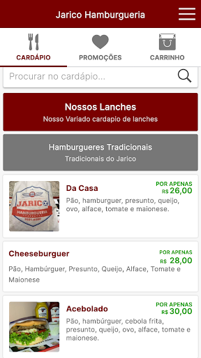 Jarico Hamburgueria Screen 2