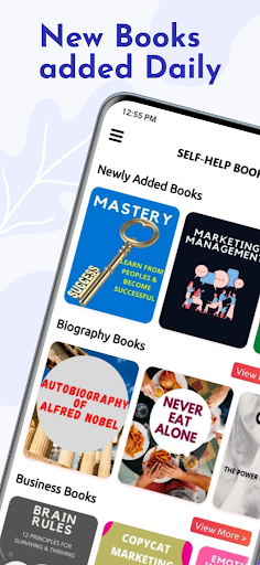 Android application Self-Mastery : Self-Help Books screenshort