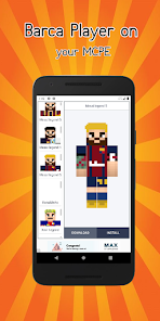 Screenshot 24 Pieles de Barcelona Minecraft android