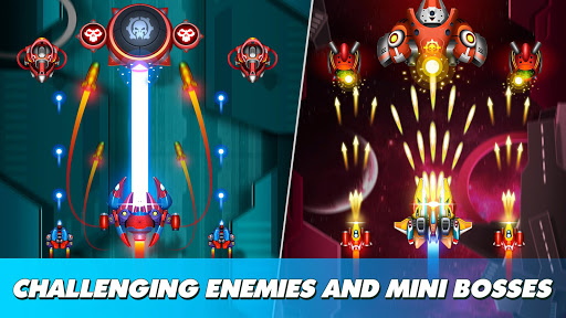 Thunder Fighter Superhero: Strikers Shoot 'Em Up screenshots 2