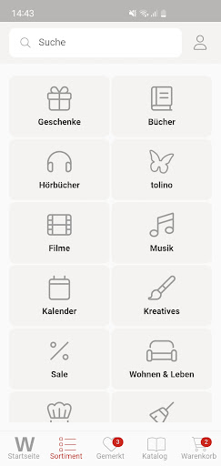 Weltbild Shopping & Katalog Screen 2