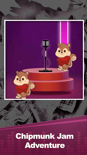 Android application Chipmunks Music Journey screenshort