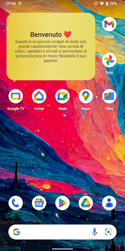 Anteprima dell'app