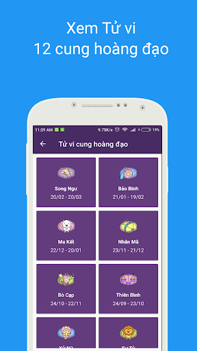 Tử vi Huyền Các : Tử vi 2024 Screen 3
