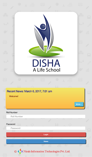 Android application Disha A Life School screenshort