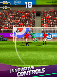 Football Flick Goal ⚽️ Soccer World Craze kick 3D for Android - Download